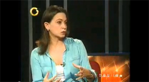 María Corina Machado en «Yo Prometo» Por Globovisión