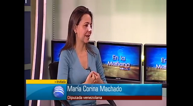 María Corina en Cable Noticias TV