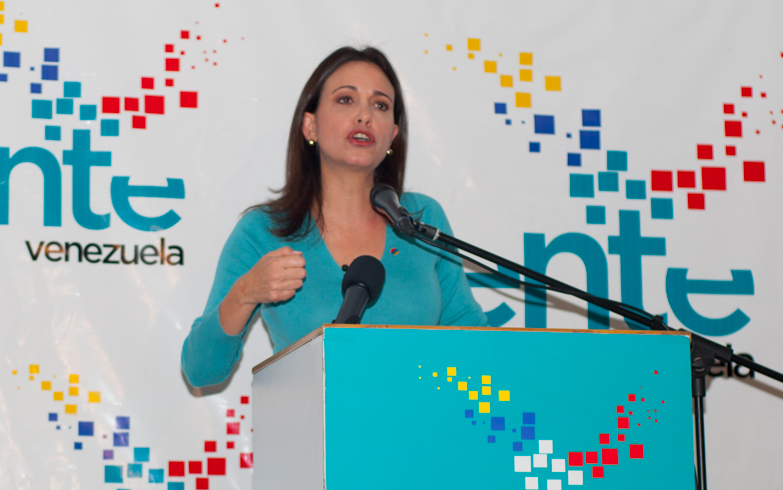 María Corina Machado: «Ni nos chantajean ni nos callan, por el contrario, nos dan más fuerzas»