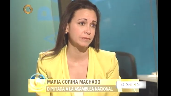 Machado: «Que Maduro le dé la cara al país y demuestre que no es colombiano»