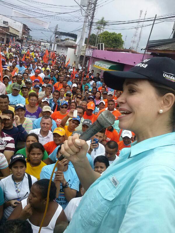 María Corina Machado: Si creen que el pueblo tiene miedo, vean la valentía del Alto Apure