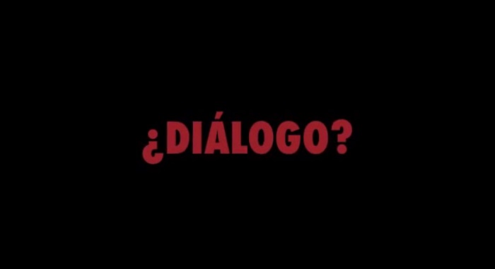 ¿Diálogo? #NoAlDiálogoSinCondiciones