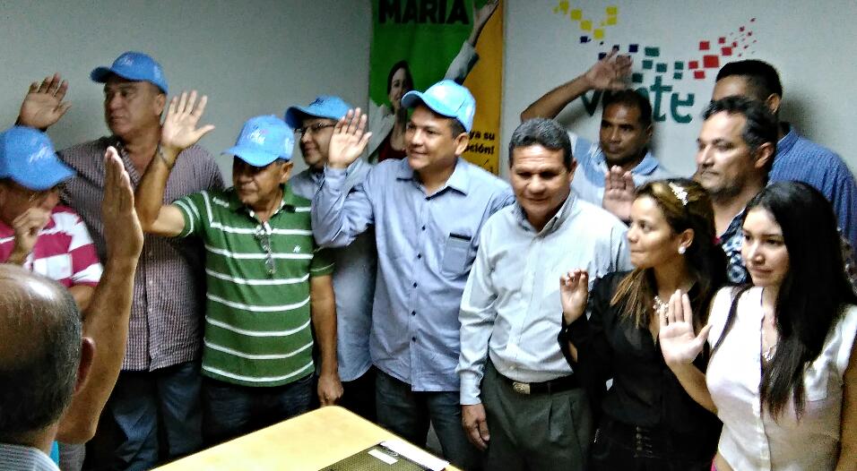 Dirigentes políticos y sindicalistas se incorporan a Vente Venezuela en Anzoátegui