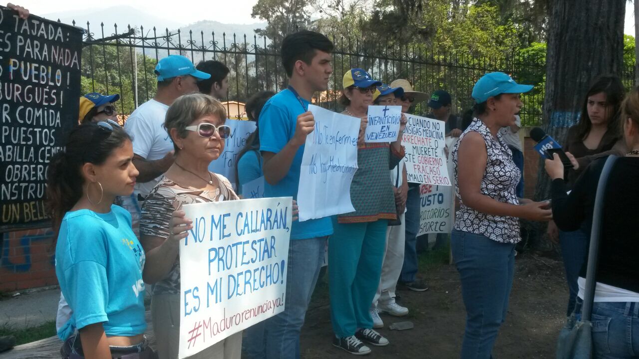 Vente Venezuela Mérida exigió la Renuncia de Nicolás Maduro por la crisis humanitaria en el sector salud