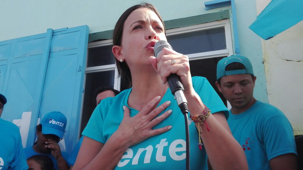 MCM en La Patilla: “El diálogo debe ser para la salida de Maduro y punto”