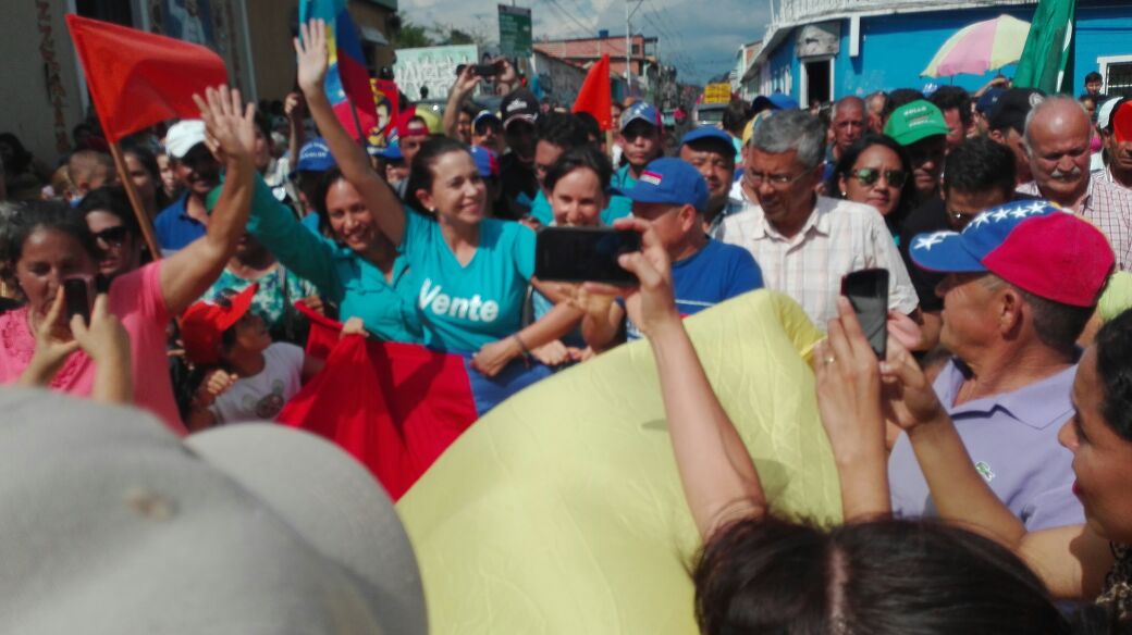 “Mi lucha es la lucha de toda Venezuela”, dice María Corina desde Mérida