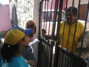 Los integrantes del partido azul se comprometieron con los vecinos a elevar sus denuncias.