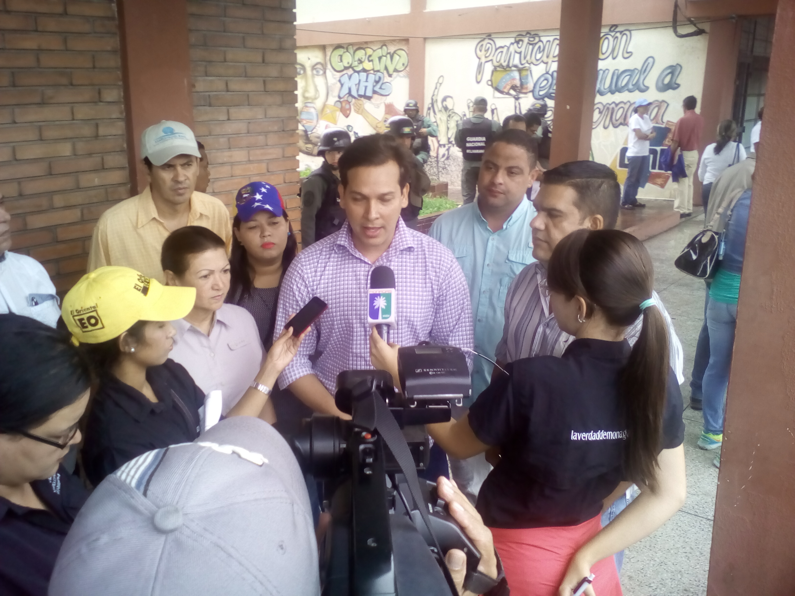 Vente Venezuela en Monagas: Siempre estaremos con los ciudadanos que protestan en la calle
