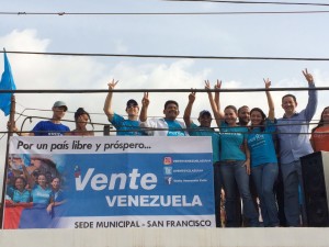 Esta es la nueva caza azul inaugurada por Vente Venezuela. Esta vez, está ubicada en el barrio El Silencio, en San Francisco, Zulia.