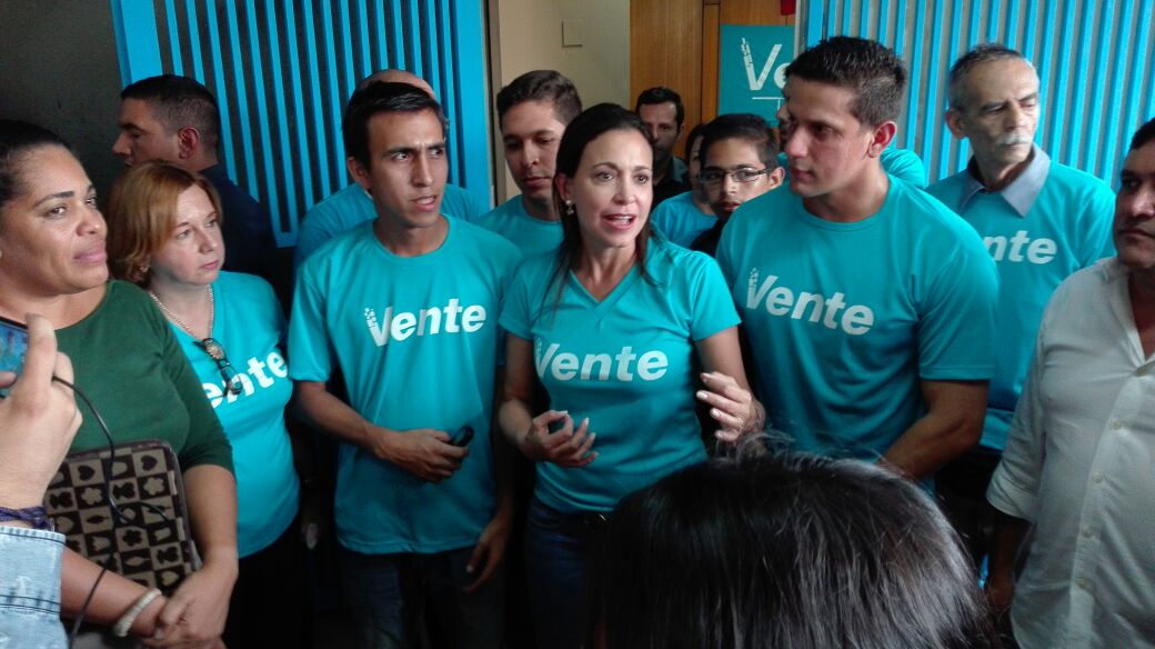 Machado: Caracas, de la mano de Vente Venezuela, hará retroceder al régimen de Maduro