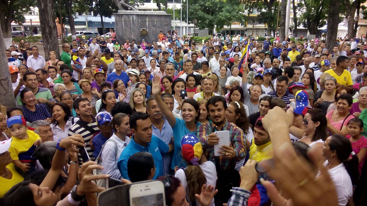 Machado en Táchira: «Un país que se rebela es un país que se libera»