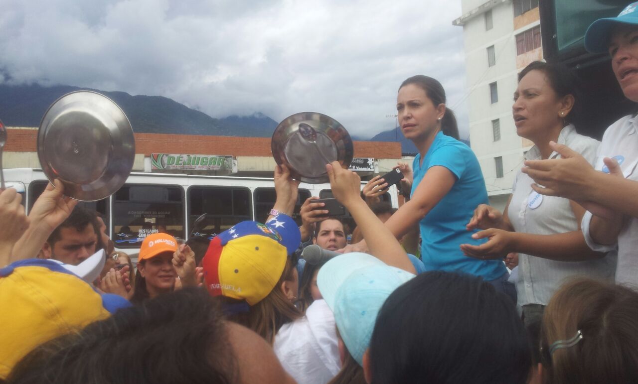 María Corina desde Mérida: Los tiempos del hambre se imponen sobre los tiempos del CNE