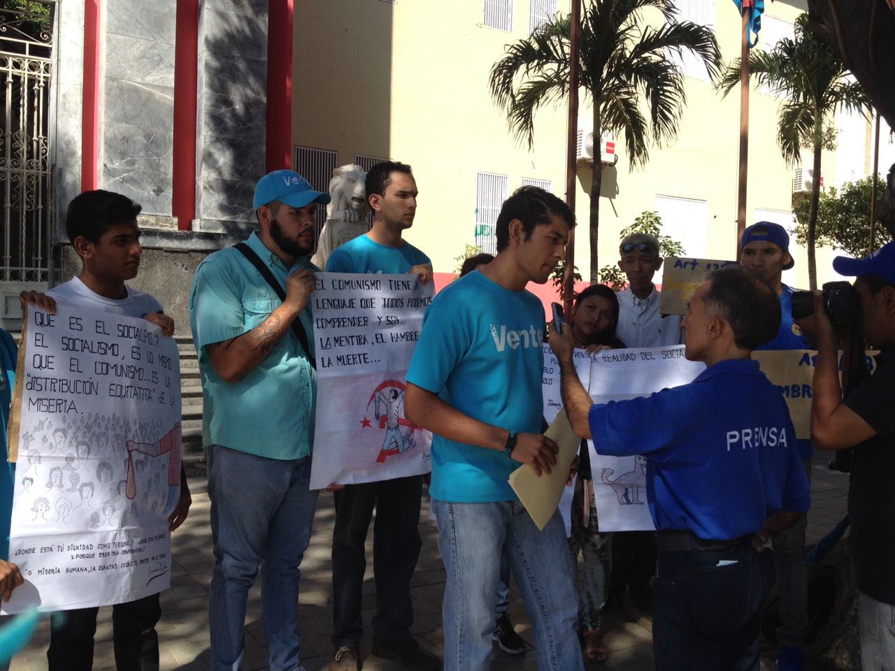 Jóvenes de Vente Venezuela en Falcón: Ineficiencia tiene en ruinas a Coro