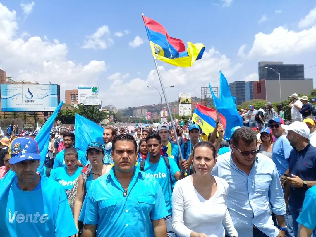 Machado: Son 26 días que han hecho historia y que han transformado a Venezuela