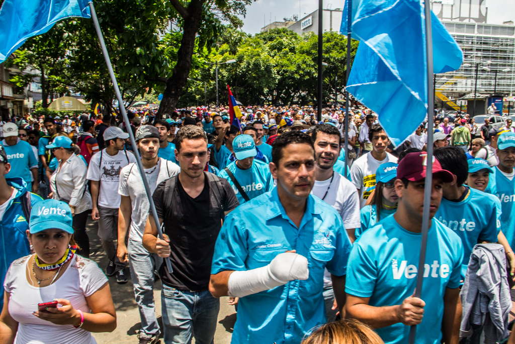 Vente Venezuela: No abandonaremos la calle hasta derrotar a la tiranía
