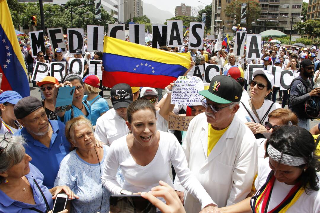 María Corina Machado: Maduro se quedó solo; no tiene plata, ni gente, ni calle y el tiempo se le acabó
