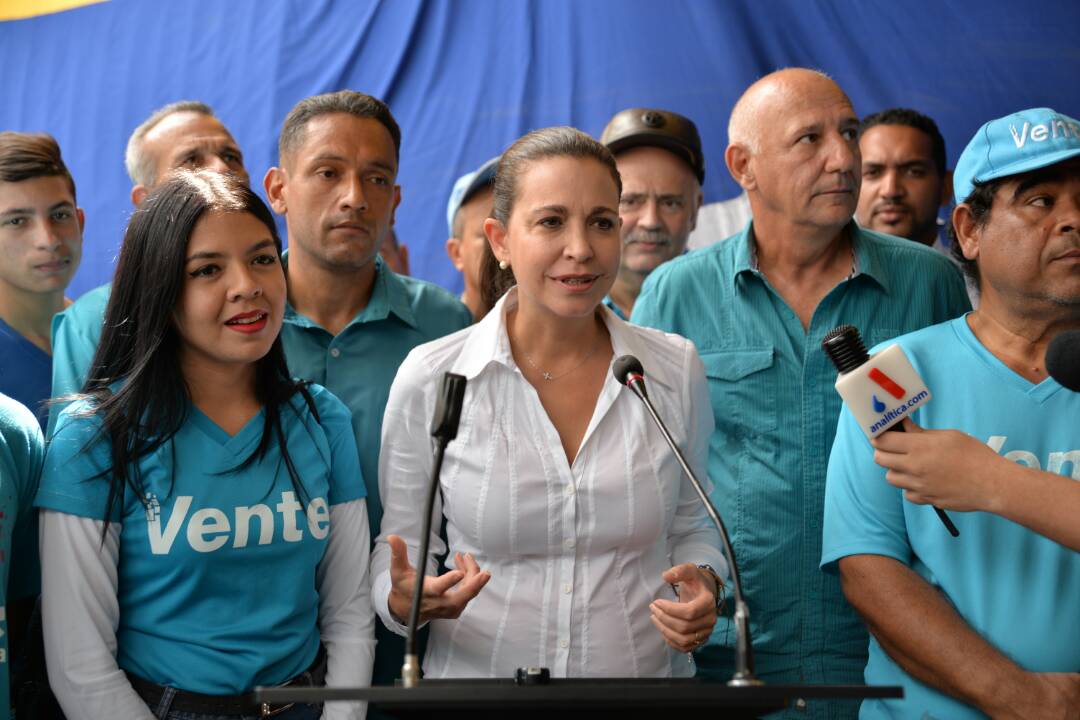 Machado desde Guanare: Seamos intransigentes contra el totalitarismo de Maduro y su régimen