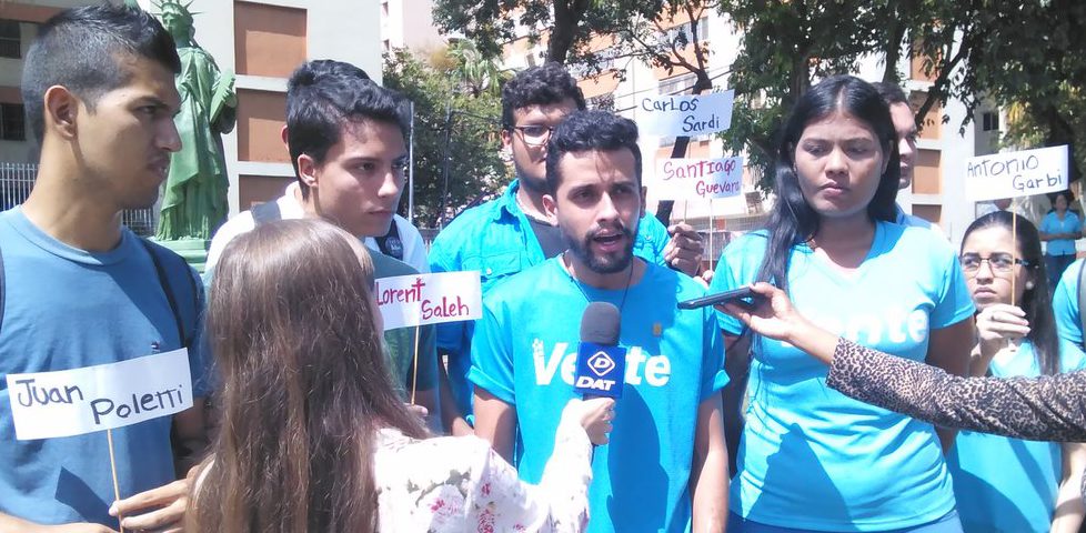 Vente Joven Carabobo exige libertad de presos políticos: Para ellos la peor tortura es el olvido