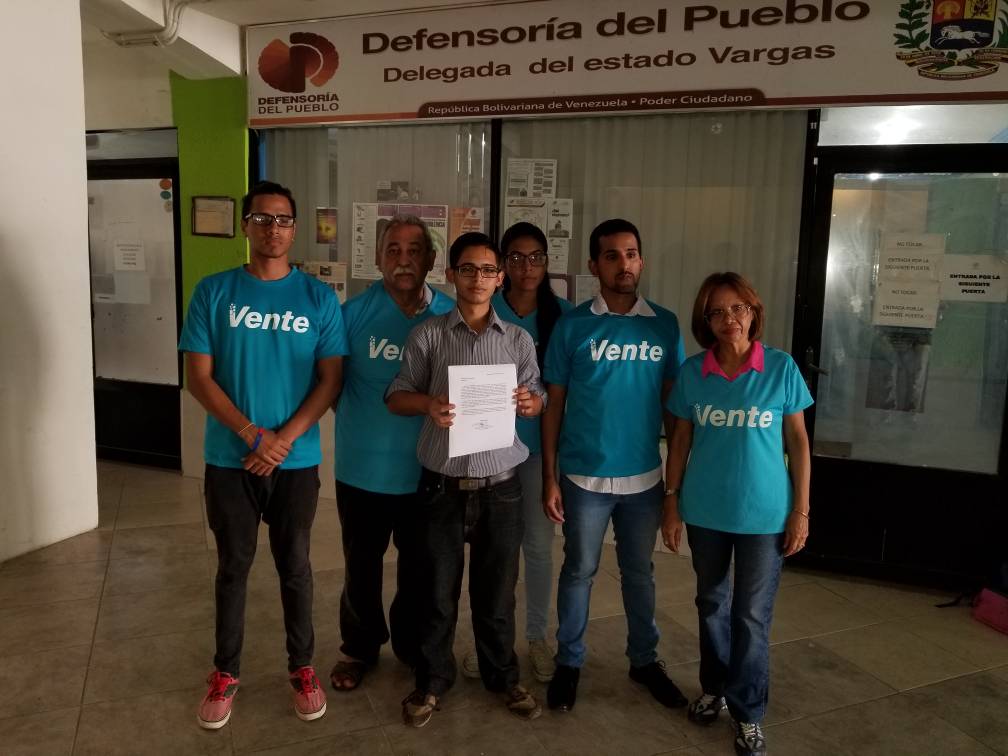 Vente Vargas introduce documento ante la Defensoría del Pueblo por la problemática del transporte