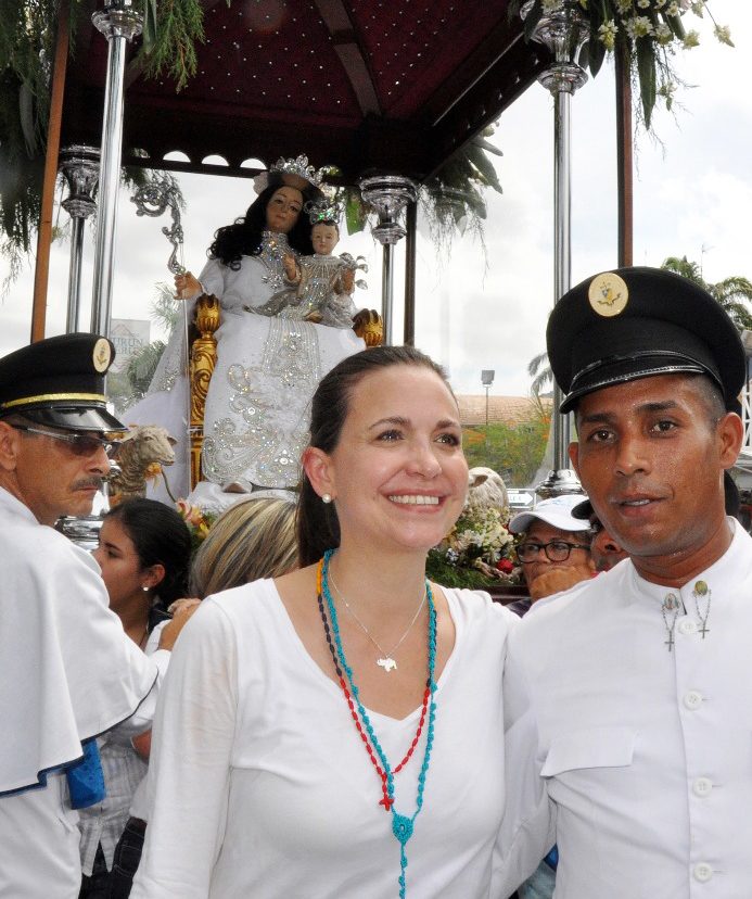 María Corina desde Barquisimeto: Pedimos fuerza a la Divina Pastora para conquistar nosotros mismos la libertad
