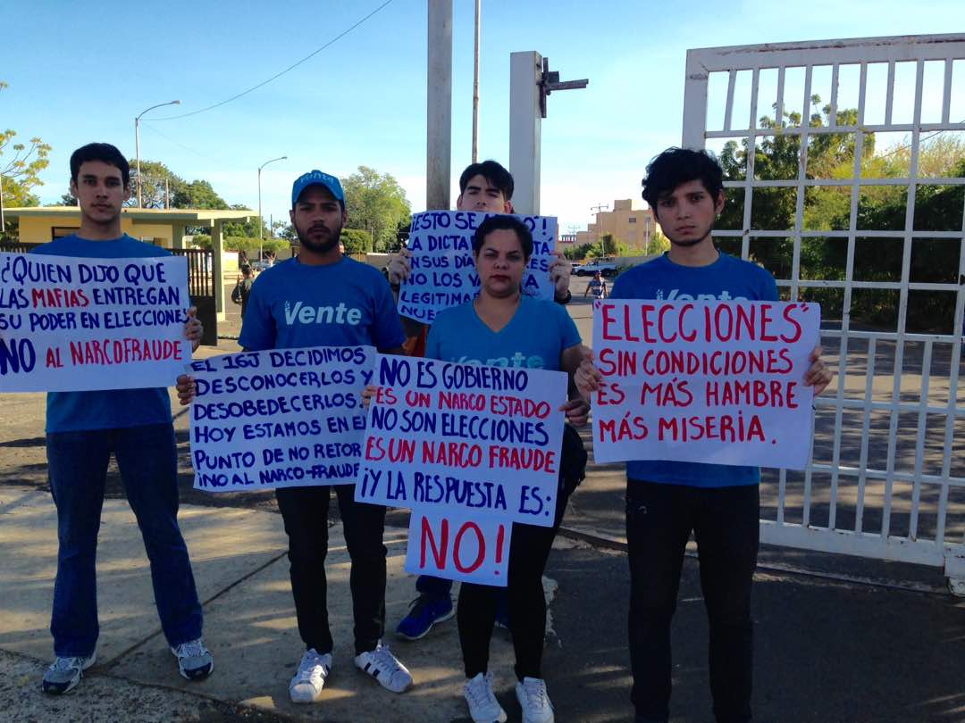 Vente Venezuela rechaza el “narco-fraude electoral” desde el CNE del Zulia