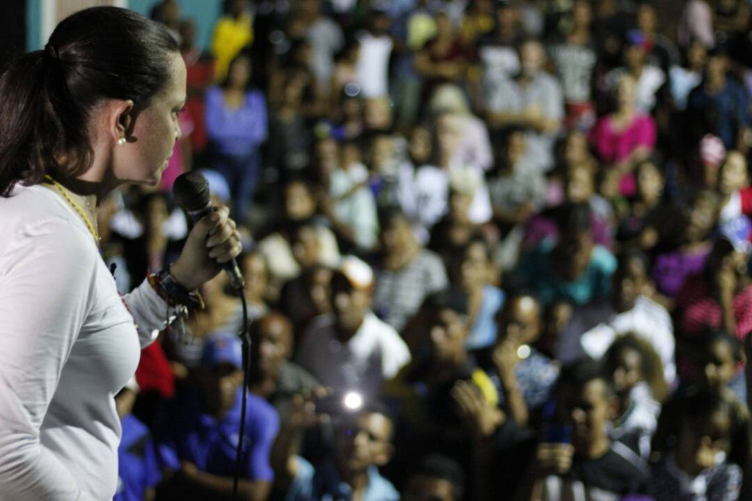 María Corina desde Caripito: Venezuela no está en campaña, está en rebelión