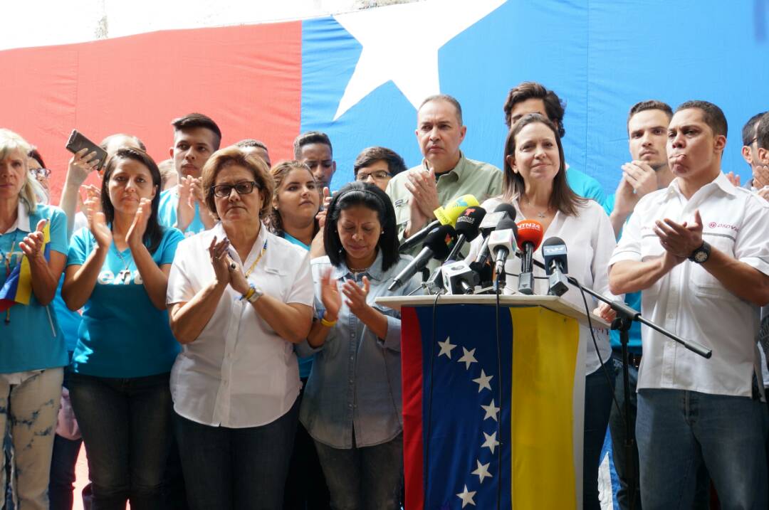 María Corina a Maduro: No saliste por las buenas, saldrás por la fuerza