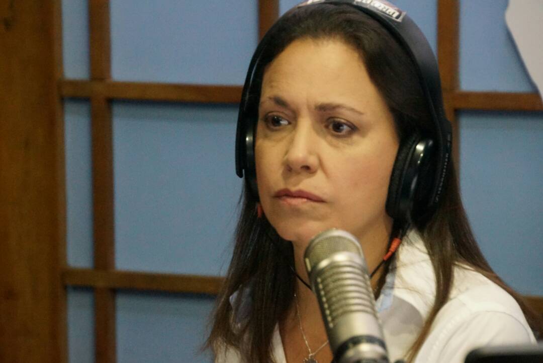 Machado: Es el momento de reaccionar porque Venezuela está unida para que se vaya Maduro