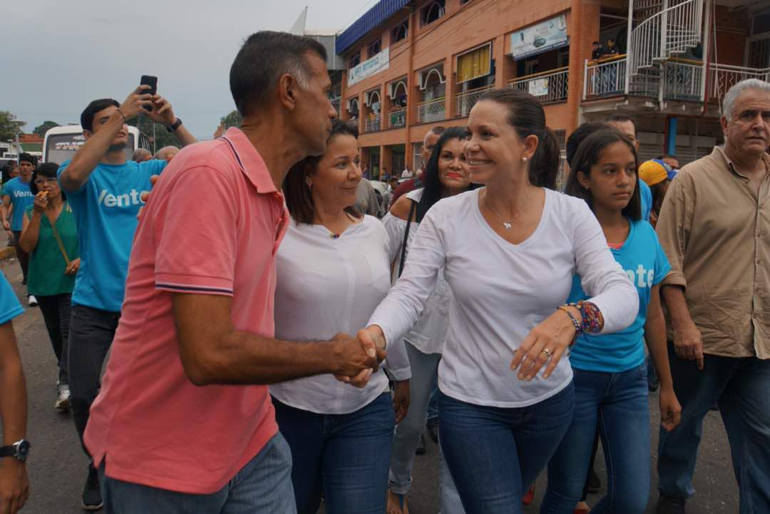 María Corina desde Cojedes: «Hoy Venezuela tiene una dirección política resteada con el quiebre»