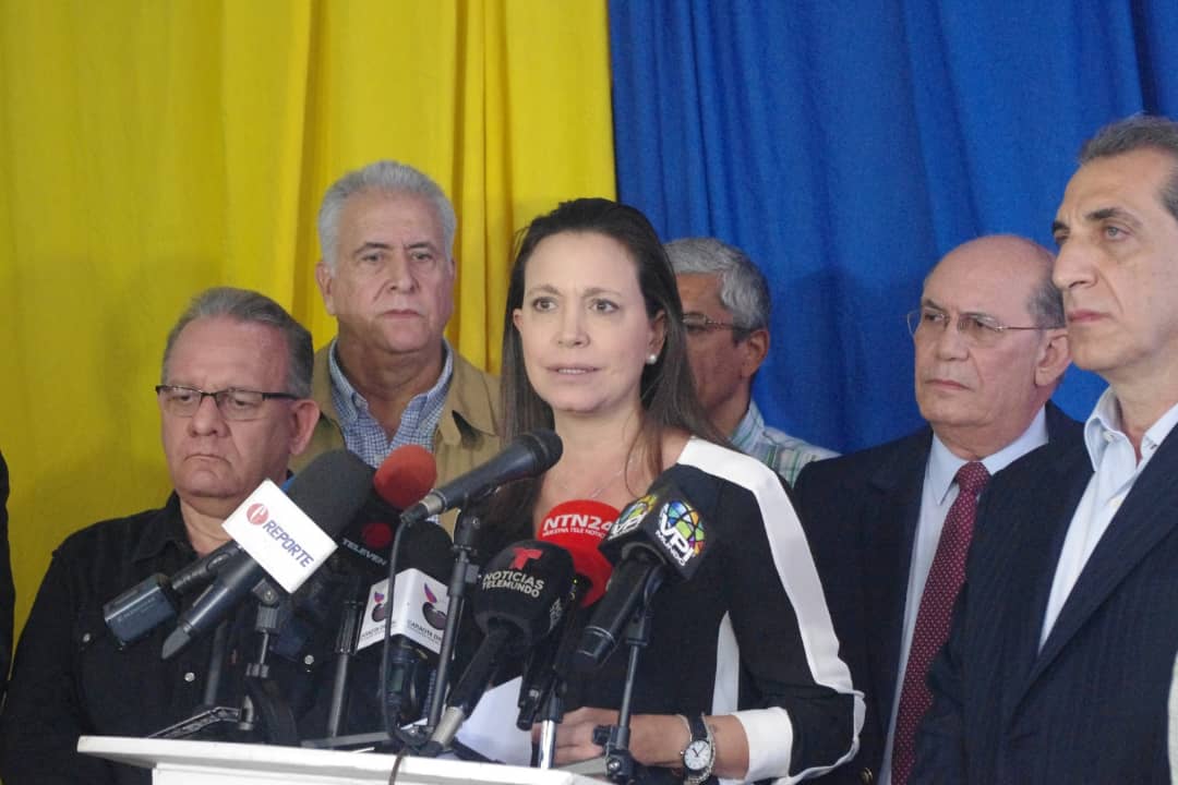 María Corina Machado: Este régimen es solo una minúscula minoría que se desintegra