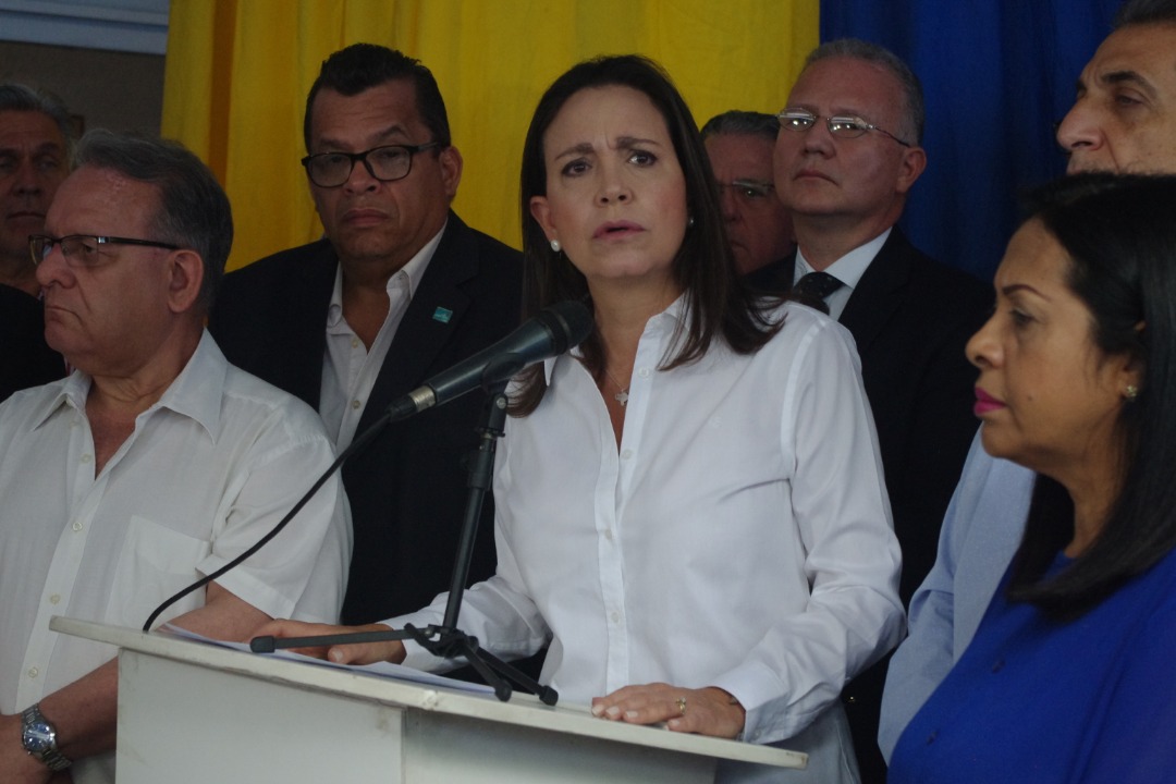 María Corina: La activación del artículo 187 numeral 11 es la mejor protección al presidente Juan Guaidó
