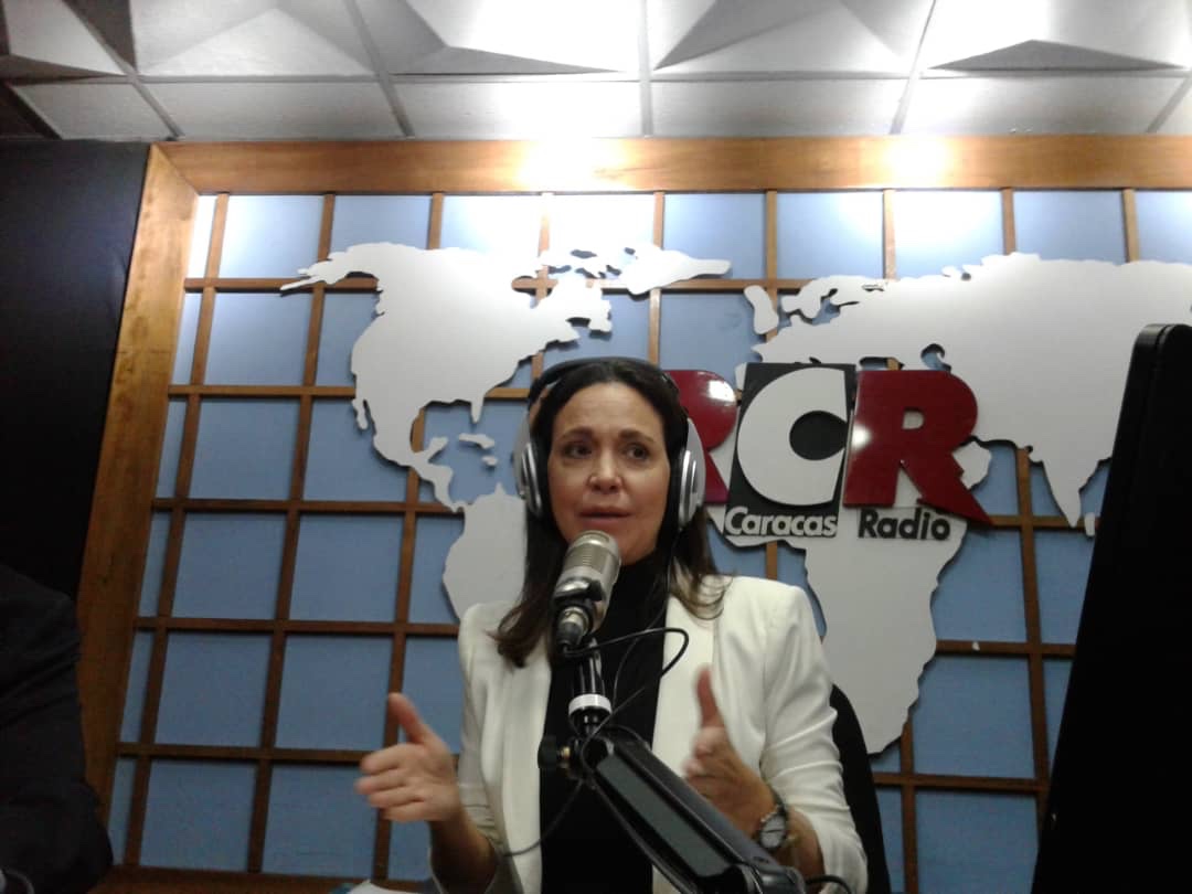 María Corina Machado: Los militares no van a quebrarse si no existe una fuerza externa que contrarreste al Estado criminal
