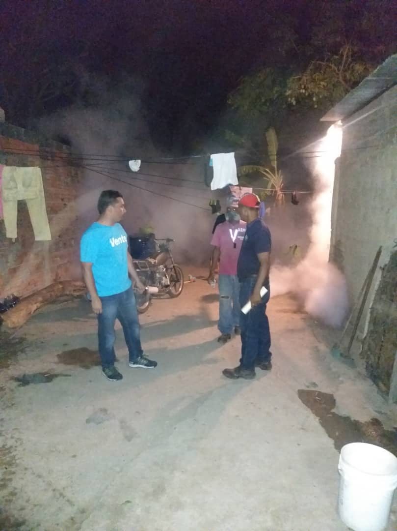 Vente Sotillo realiza jornada de fumigación en Puerto La Cruz