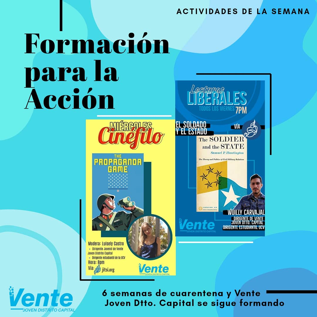 Vente Joven en Distrito Capital continúa con su agenda de “Formación para la acción”