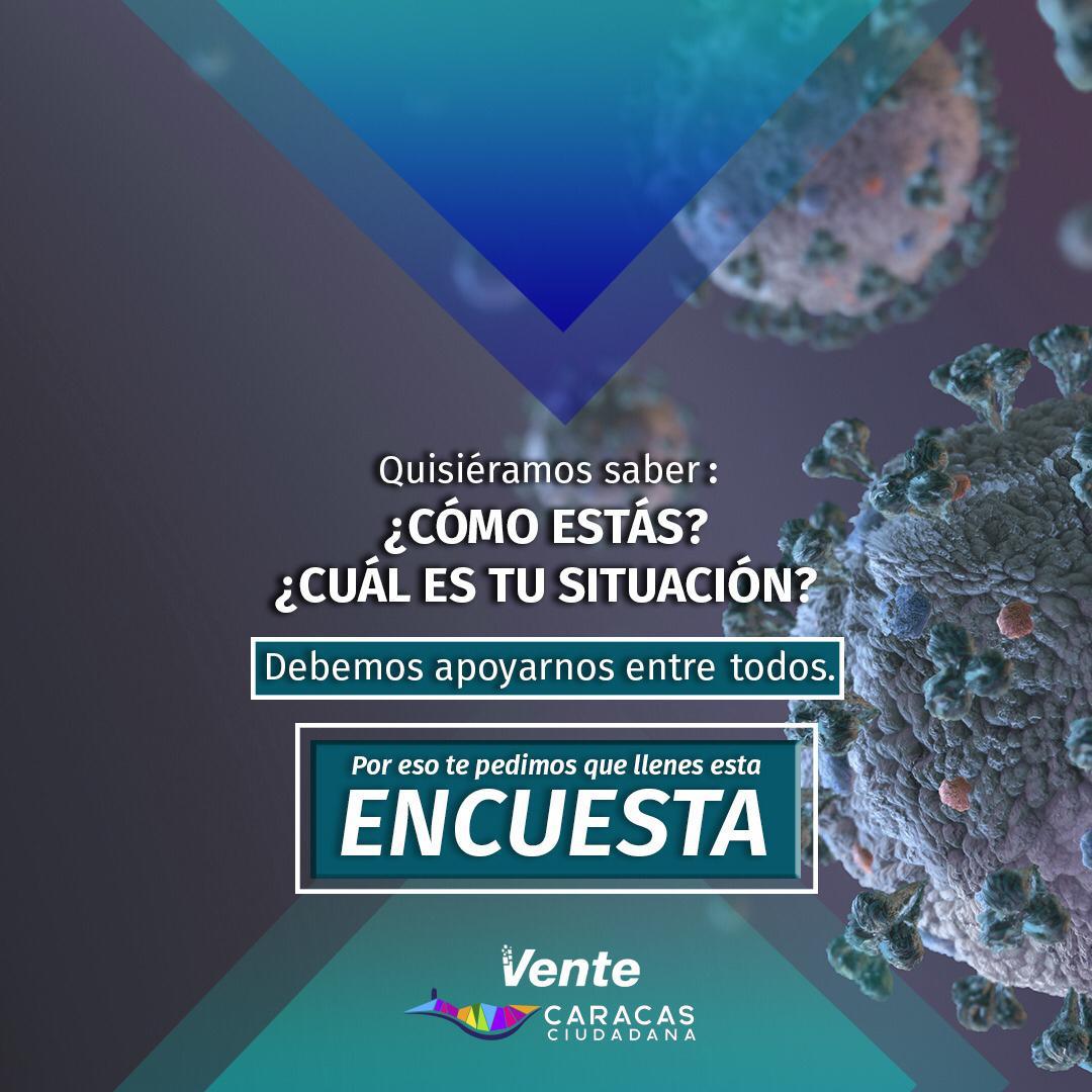 Vente Caracas lanza “Ciudadanos Cercanos”, una herramienta digital para conocer las necesidades de los caraqueños (+Link)