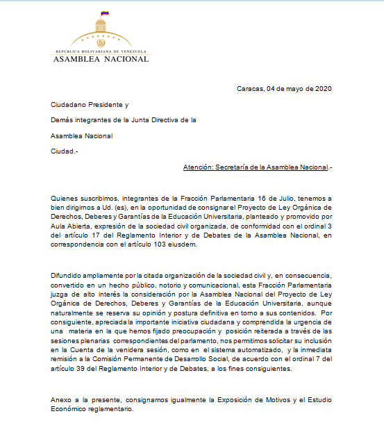 Luis Barragán: La AN debe priorizar asuntos inmediatos, sin olvidar aquellos que no desaparecerán con la pandemia