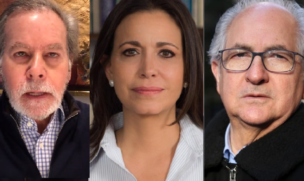 #Comunicado María Corina, Ledezma, Arria, Calderón Berti, Aguiar, Aristeguieta Gramcko y Carlos Ortega piden acción internacional que le devuelva la paz a Venezuela