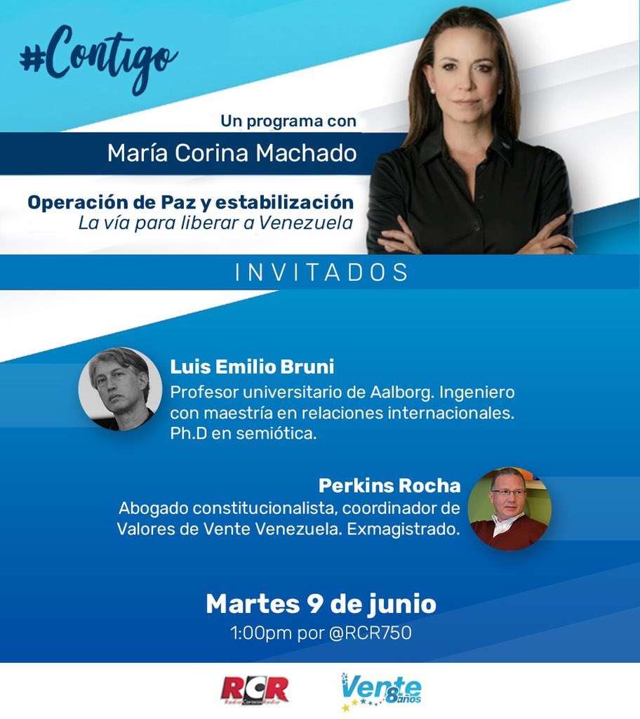 Luis E. Bruni: Venezuela enfrenta una corporación criminal transnacional y la OPE es necesaria y posible