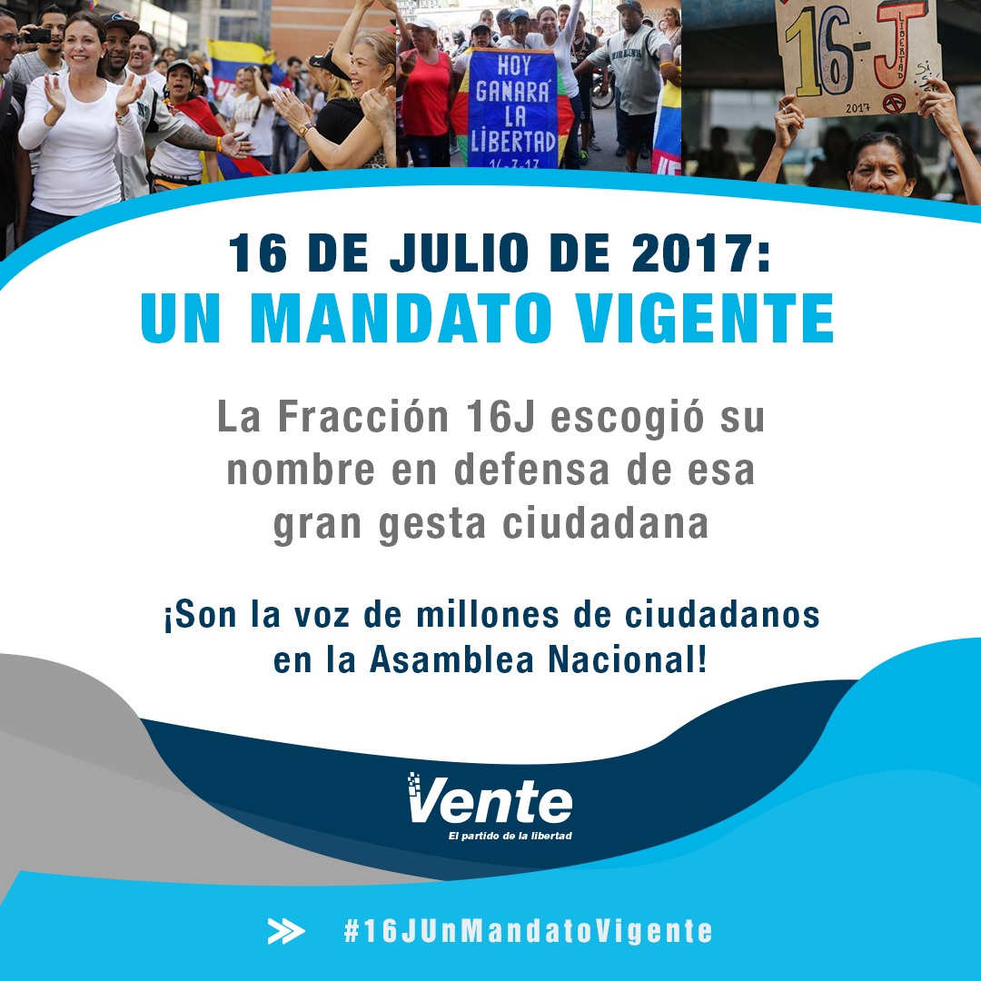 La OPE es el camino a la libertad y el espíritu del 16 de julio nos impulsa (+Comunicado)