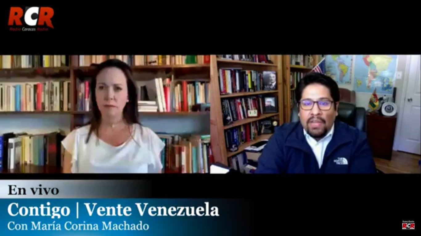 Joseph Humire a María Corina: China se ha desenmascarado, pasaron del símbolo del panda al del dragón