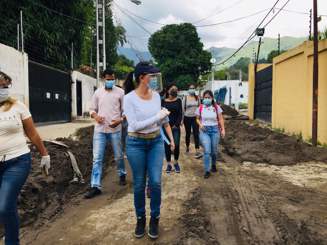 María Corina desde El Limón: La solidaridad y resiliencia sacuden la tristeza y nos animan a avanzar