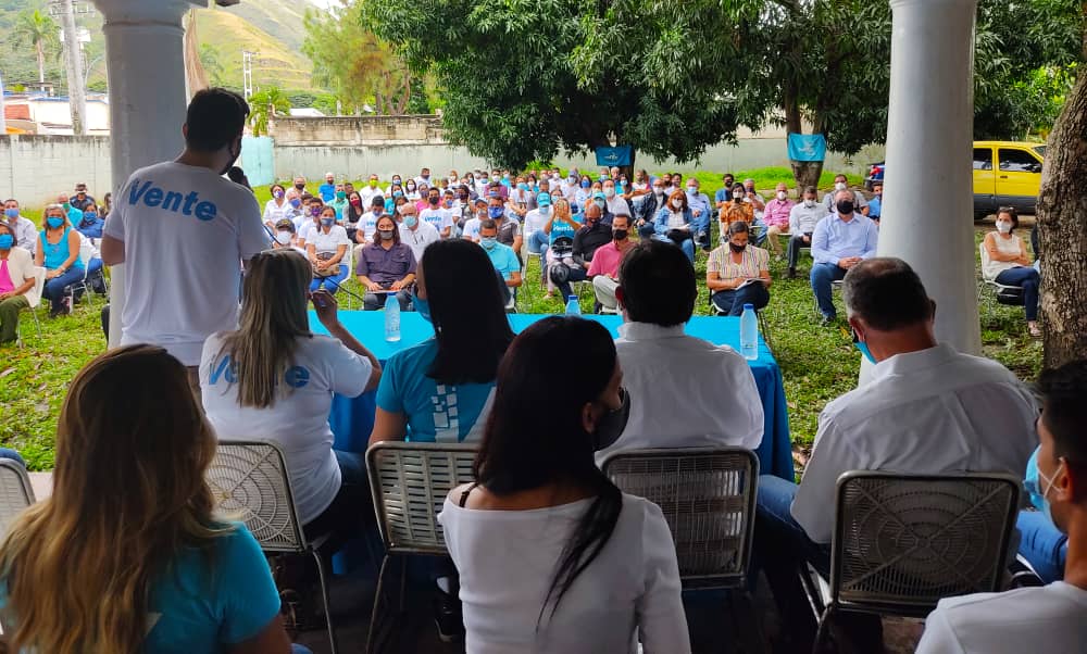 María Corina desde Aragua: Buscan convertir a Venezuela en la mayor  lavadora de dinero del mundo