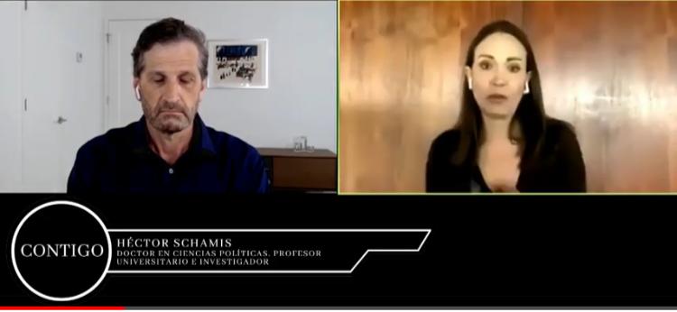 Héctor Schamis a María Corina: La investigación plena  podría significar órdenes de captura
