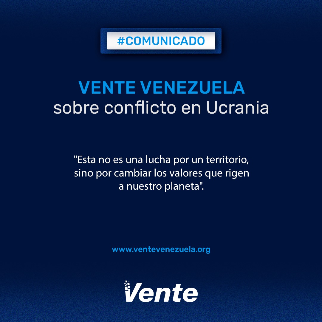 Vente Venezuela sobre conflicto en Ucrania: Es más que una lucha por un territorio
