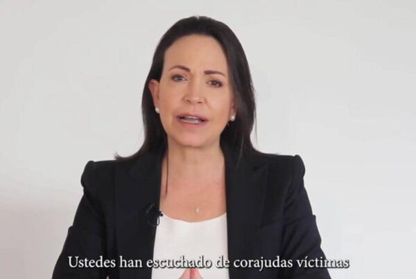 María Corina en la ONU: Hoy me dirijo a ustedes desde otra zona de guerra, Venezuela.