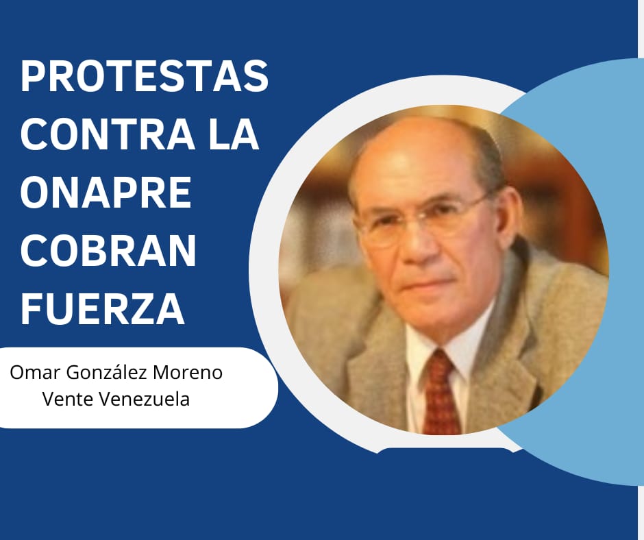 Omar González: Protestas contra la Onapre cobran fuerza