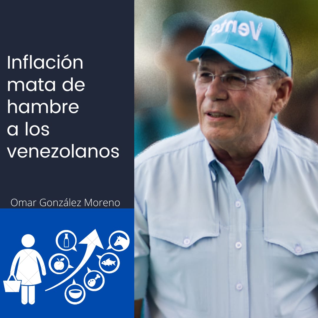 Omar González: Inflación mata de hambre a los venezolanos