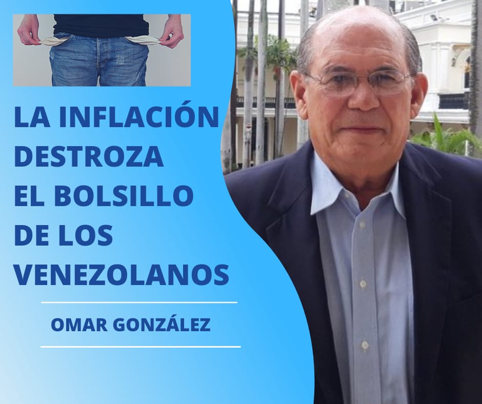 Omar González: Inflación destroza el bolsillo de los venezolanos