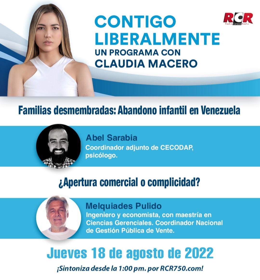 #Liberalmente, con Claudia Macero: ¿Casi un millón de niños sin padres en Venezuela por la migración?