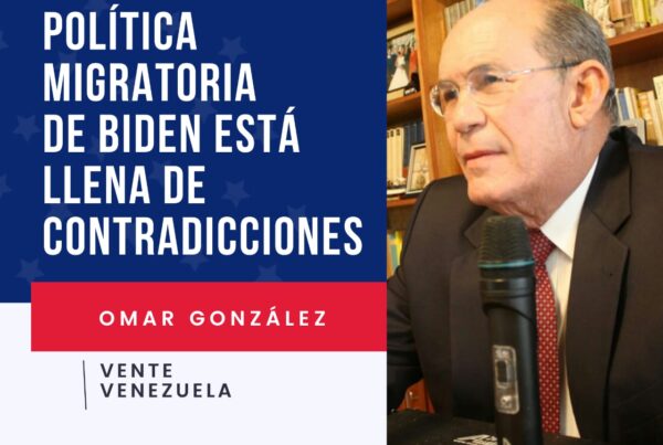 Omar González: Política migratoria de Biden está llena de contradicciones